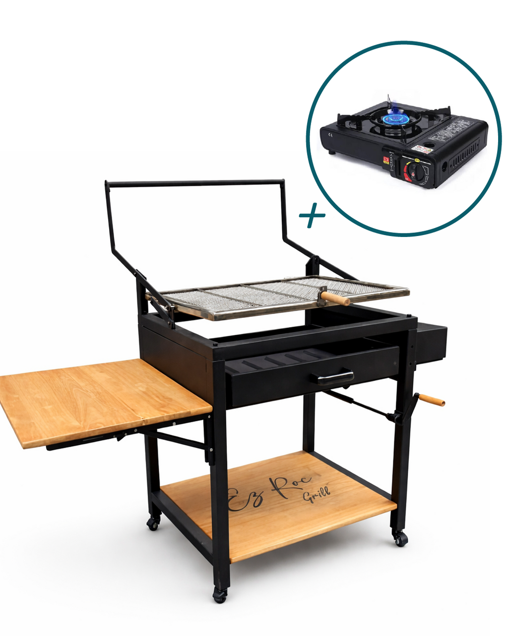 Ez Roc Grill – Pro (With Gas Stove)