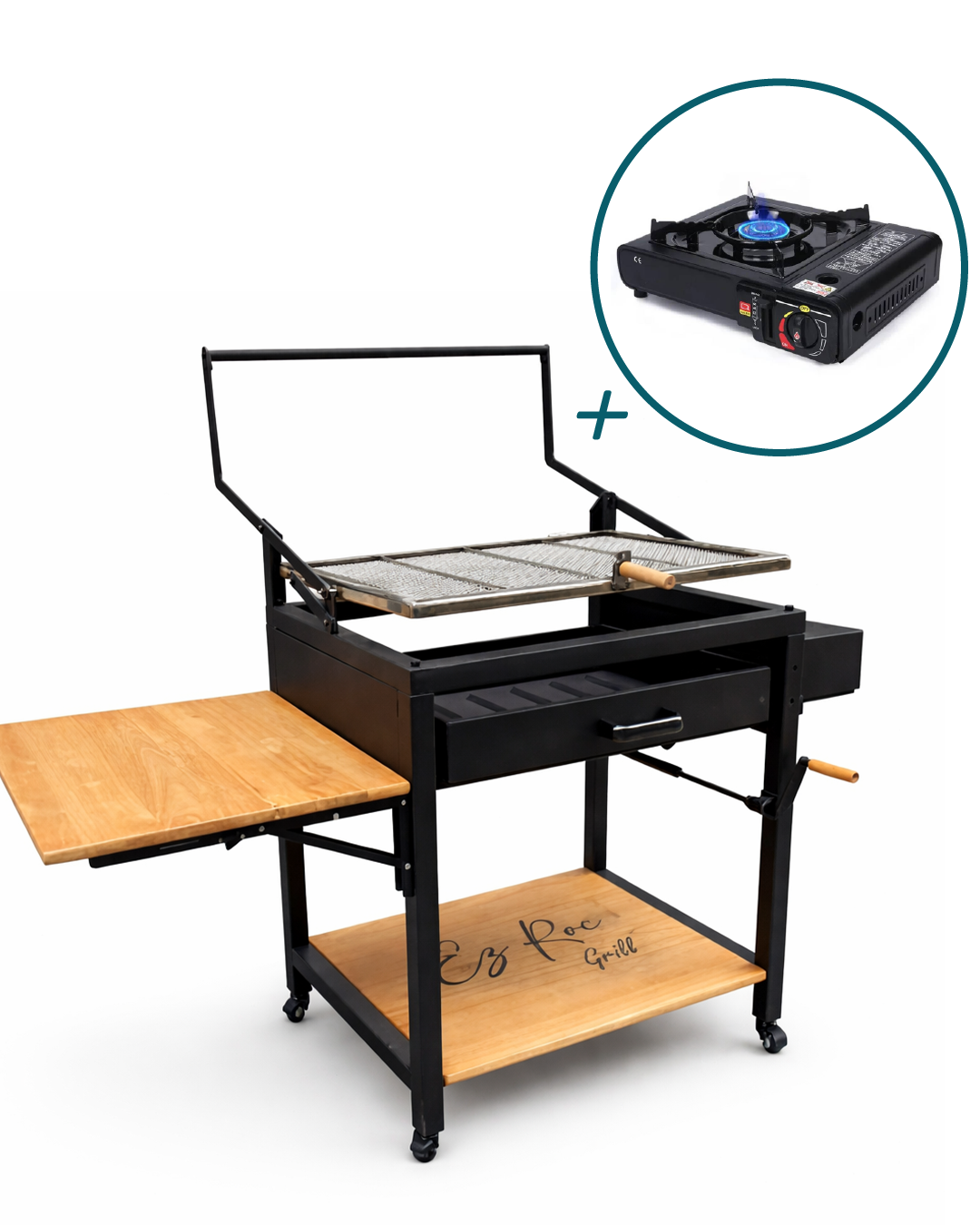 Ez Roc Grill – Pro (With Gas Stove)