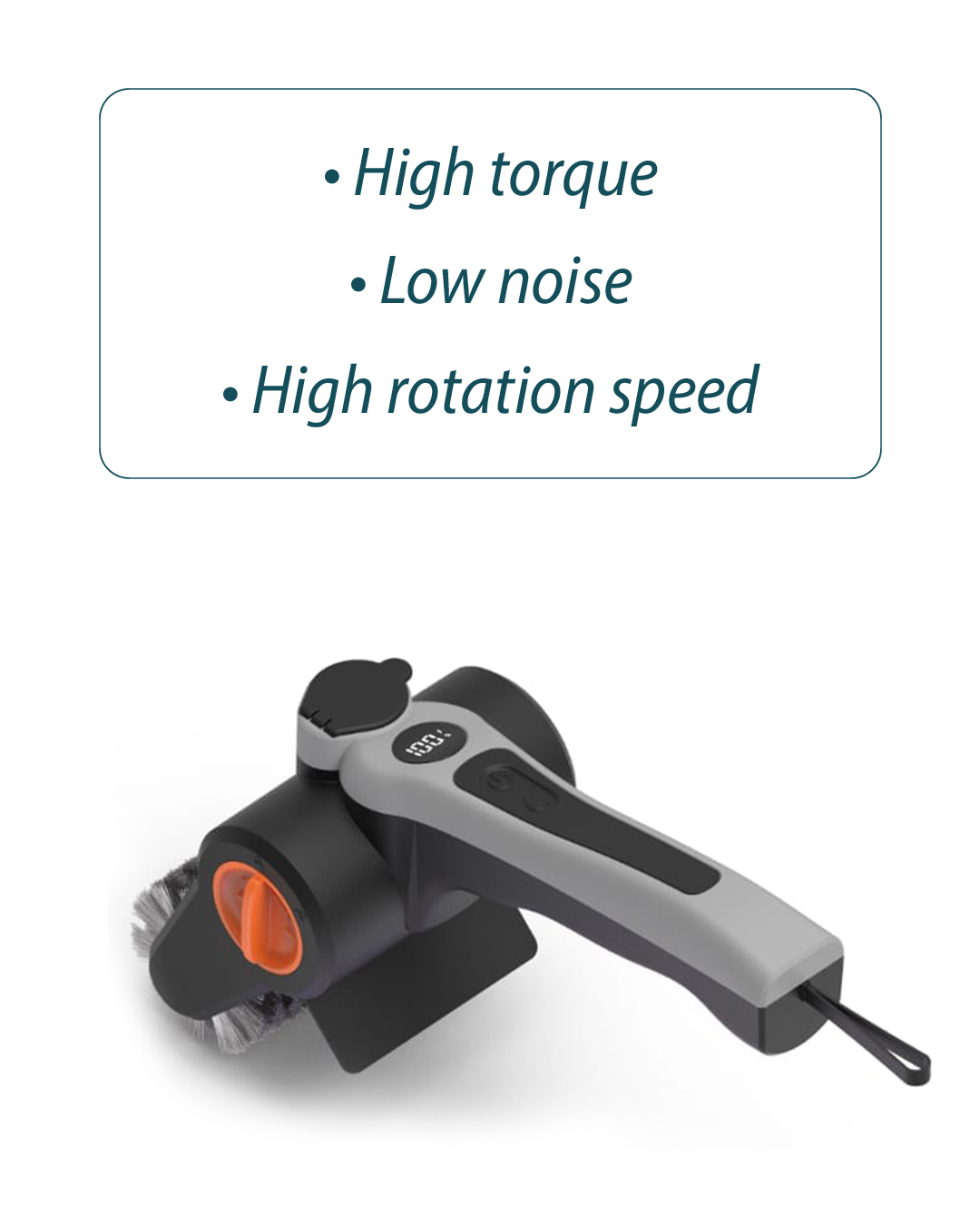 PowerScrub BBQ Cleaner with Liquid Dispenser